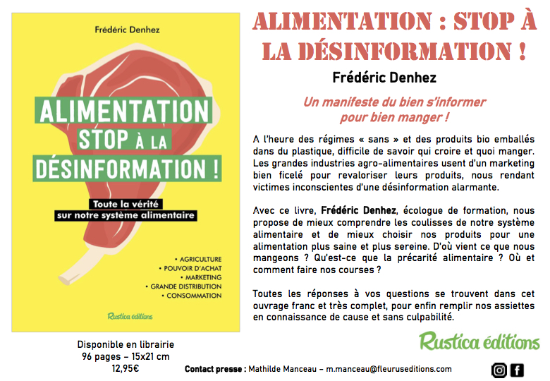 Alimentation : Stop à la désinformation !